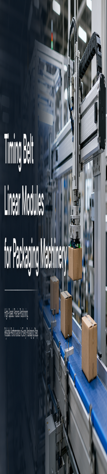 الوحدات الخطية لحزام التوقيت لآلات التعبئة والتغليف