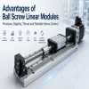 Advantages of Ball Screw Linear Modules in Precision Automation